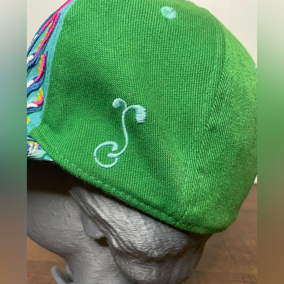 Grassroots California 420 Hat - Green Embroidered Michael Garfield 7 1/4 - Picture 5 of 14